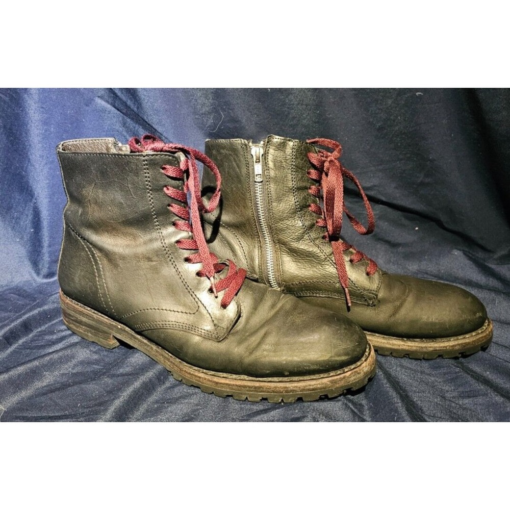 Freebird‎ by Steven Men's Boots- "Jax" Black Size 9 Side Zip